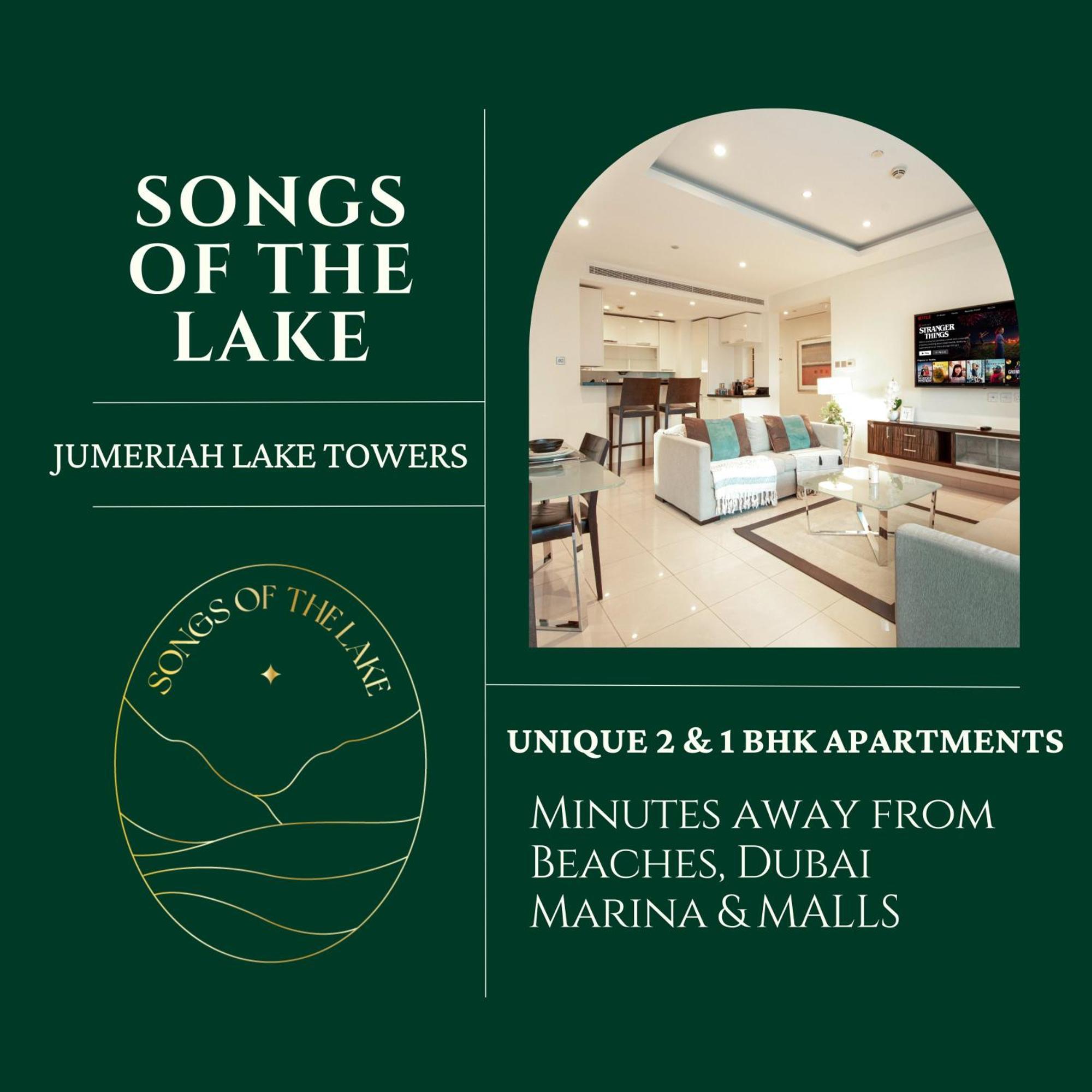 Songs Of The Lake By Lagom - Bonnington Apartment Jumeirah Lake Towers, Dubai Eksteriør bilde